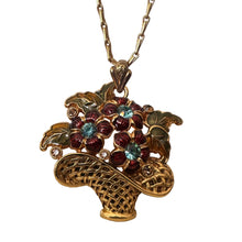 Load image into Gallery viewer, Primavera - Long Necklace in Burgundy
