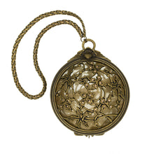 Load image into Gallery viewer, Zabel - Miniature Clutch in Burnt Bronze and Antique Gold