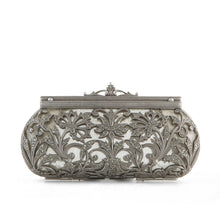 Load image into Gallery viewer, Mariun - Miniature Clutch in Pewter and Antique Silver