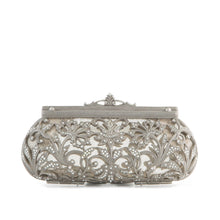 Load image into Gallery viewer, Mariun - Miniature Clutch in Platinum and Diamond Crystals