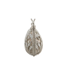 Load image into Gallery viewer, Mariun - Miniature Clutch in Platinum and Diamond Crystals