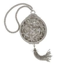 Load image into Gallery viewer, Zabel - Miniature Clutch in Mat Platinum and Antique Silver