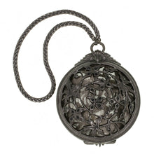 Load image into Gallery viewer, Zabel - Miniature Clutch in Jet Black and Charcoal