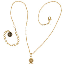 Load image into Gallery viewer, Golden Pomegranates - Short Necklace in Gold Plate
