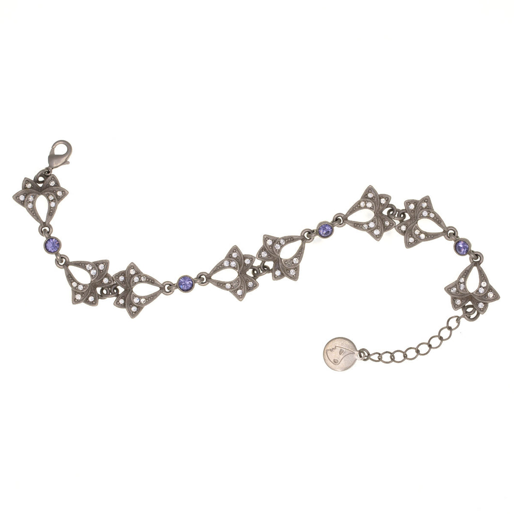 Everlasting Love - Soft Bracelet with Bohemian crystals
