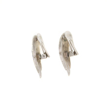 Load image into Gallery viewer, Everlasting Love - Feather Clip Earrings with Bohemian crystals
