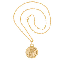 Load image into Gallery viewer, Armenia - Tigran the Great Necklace in Gold Plate. Length 24&quot;.

