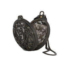 Load image into Gallery viewer, Zabel - Miniature Clutch in Jet Black and Charcoal
