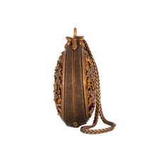 Load image into Gallery viewer, Zabel - Miniature Clutch in Burnt Copper and Burnt Orange
